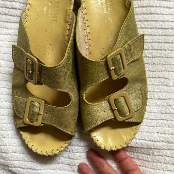 La Plume Jen Slip-on leather sandals - Picture 5 of 9